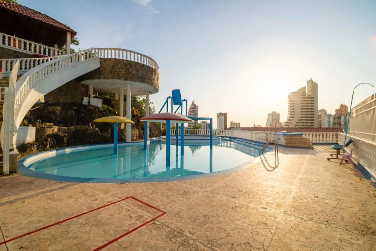 Hotel Cabanas Villa Roca, Rodadero Santa Marta  Colombia